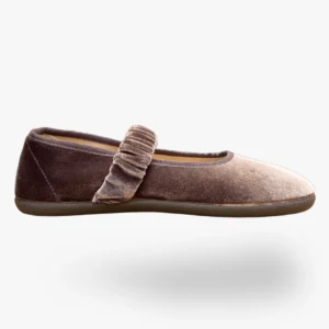 Batilas Mercedita Salón Terciopelo Gris