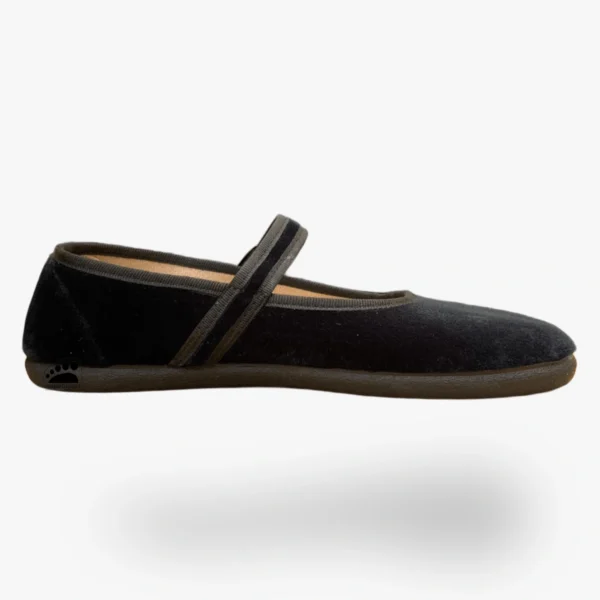 Batilas Mercedita Salón Terciopelo Negro