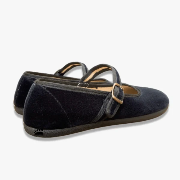 Batilas Mercedita Salón Terciopelo Negro