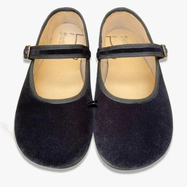 Batilas Mercedita Salón Terciopelo Negro