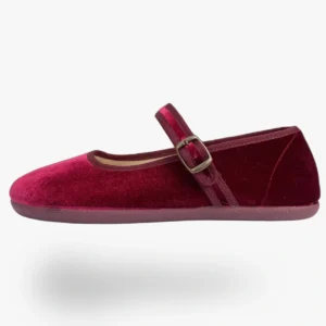 Batilas Mercedita Salón Terciopelo Burdeos