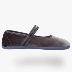 Batilas Mercedita Salón Terciopelo Gris