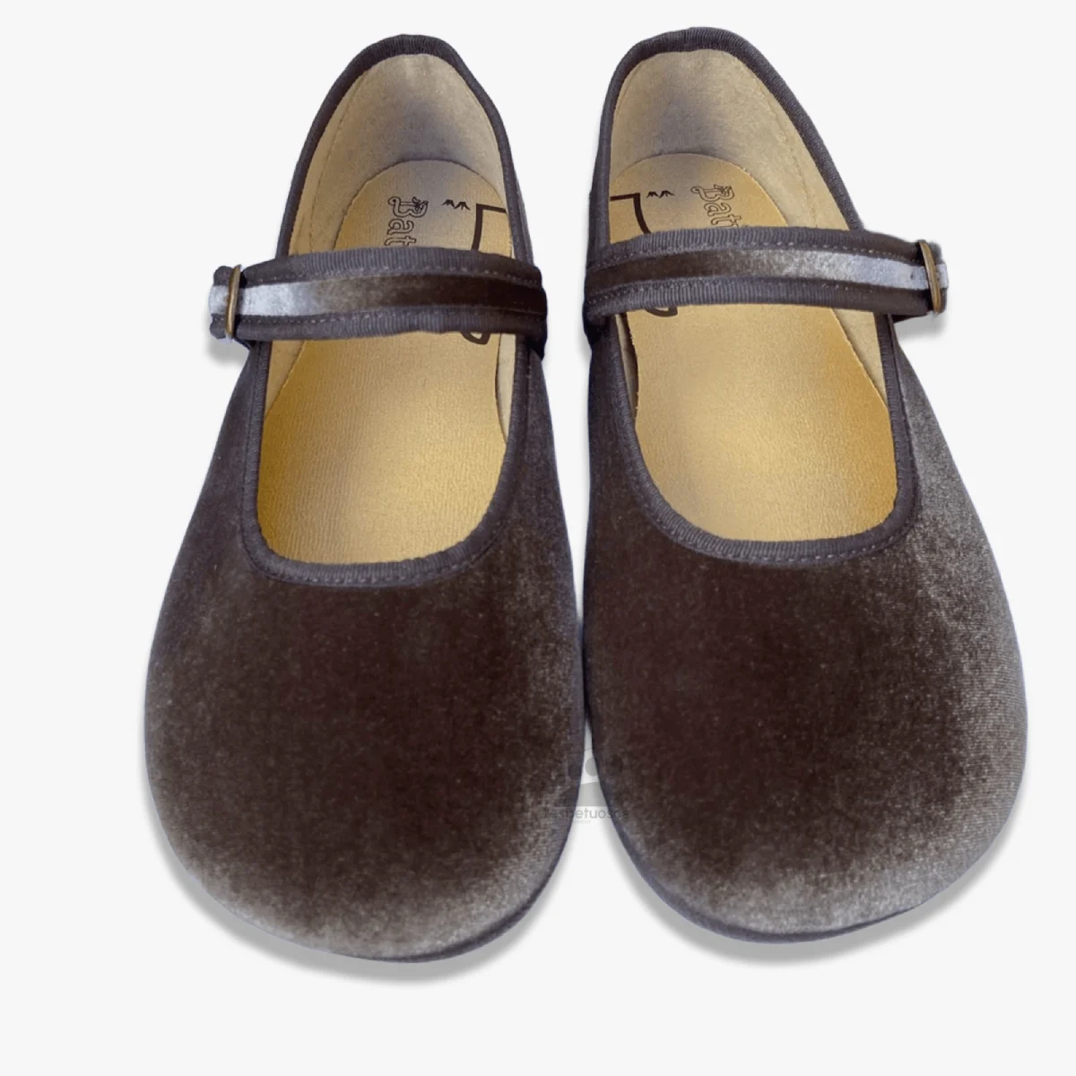 Batilas Mercedita Salón Terciopelo Gris