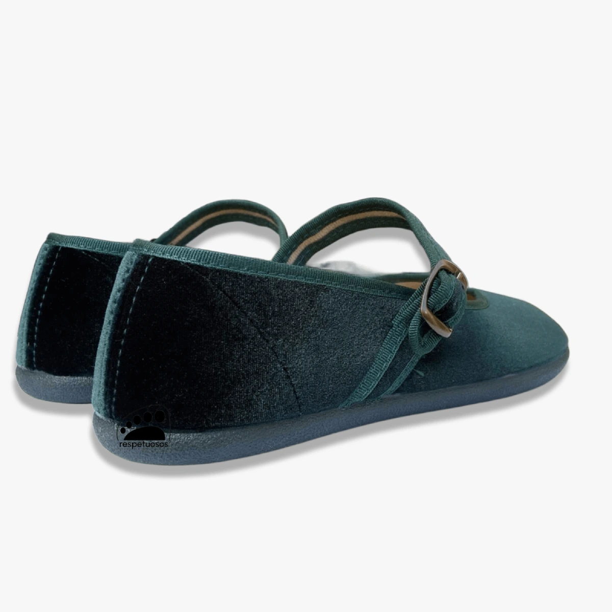 Batilas Mercedita Salón Terciopelo Verde