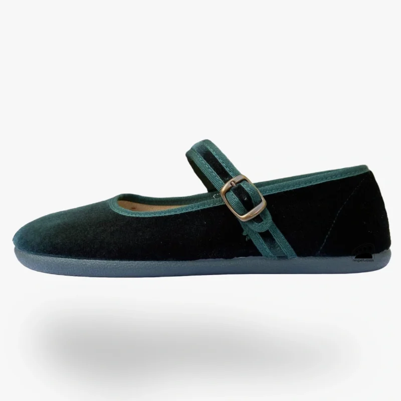 Batilas Mercedita Salón Terciopelo Verde