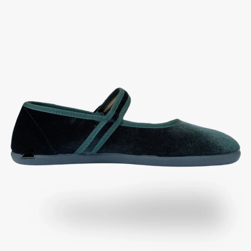 Batilas Mercedita Salón Terciopelo Verde