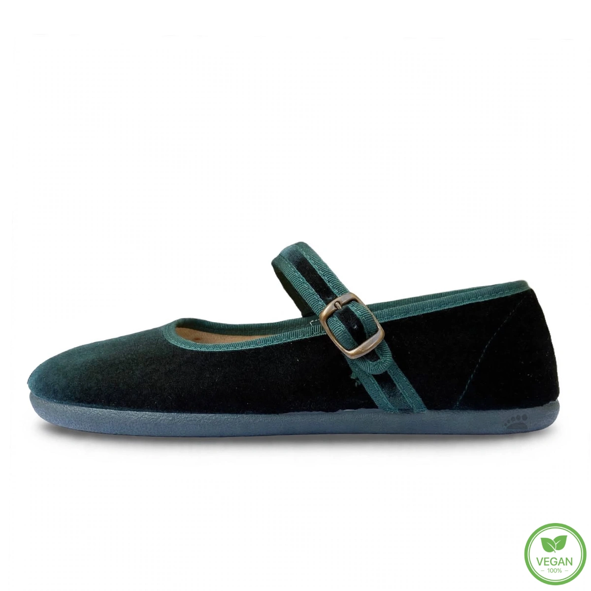 Batilas Mercedita Salón Terciopelo Verde