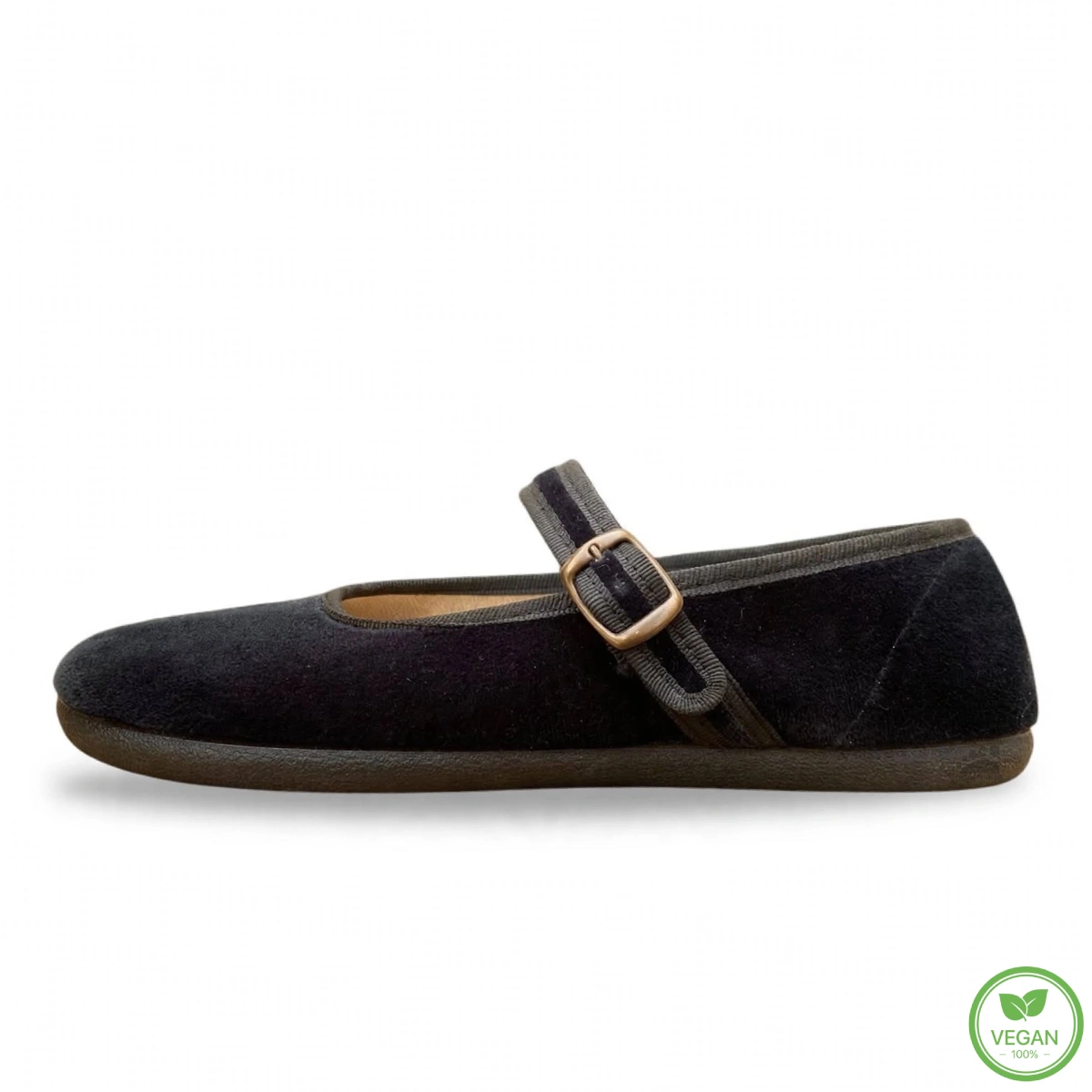 Batilas Mercedita Salón Terciopelo Negro
